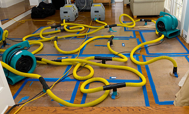 Professional Water Extraction technician working in West Milton, OH